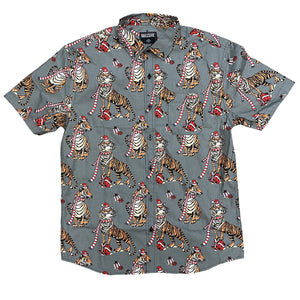 Tiger Santa SS Buttondown
