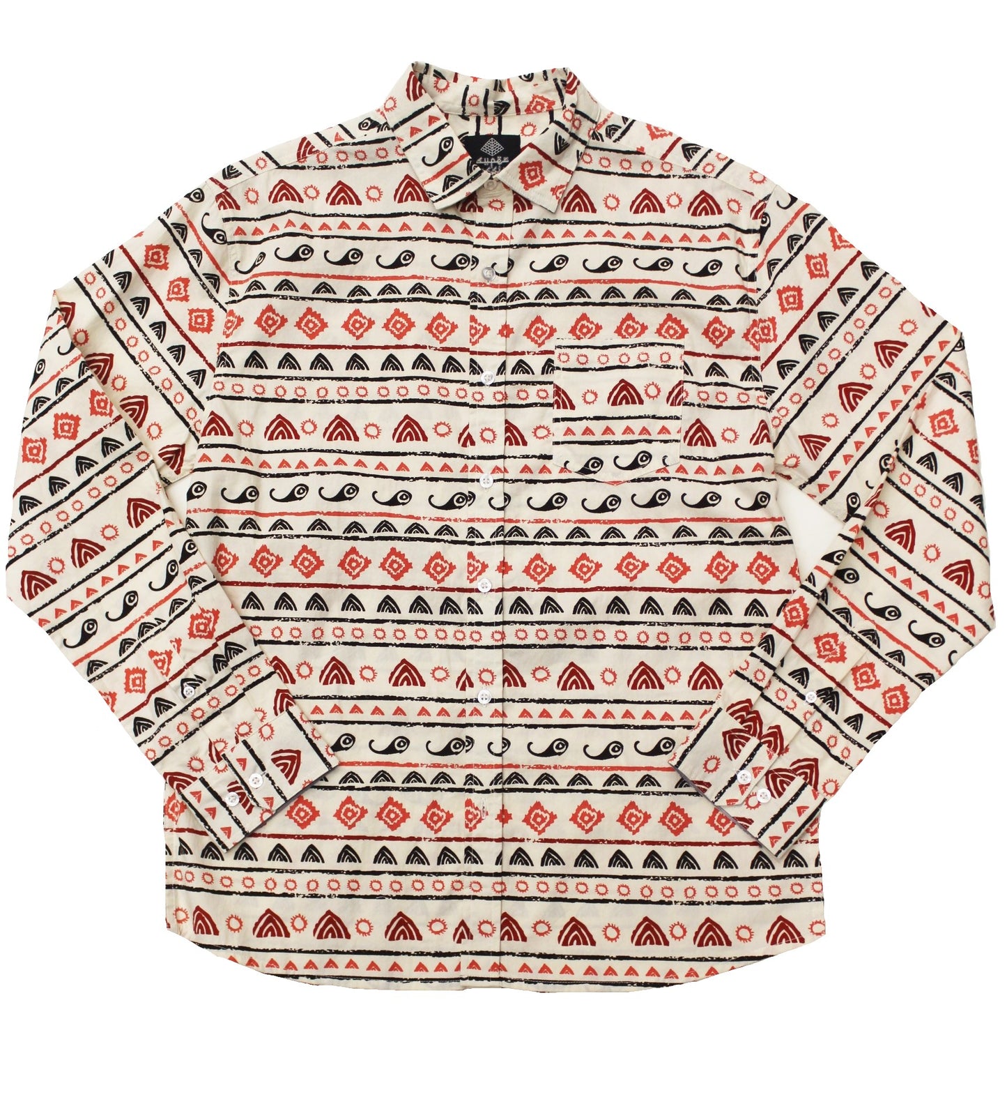 Rising Sun LS Button-down - Super Massive Shop